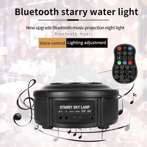 2020 New Bluetooth Star Projection Lamp Led Music Romantic Star Lamp Rotating Stage Lamp Gift For Childern/Frineds/Lovers
