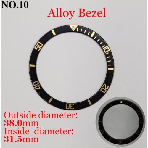 2021 New 38mm Alloy Or Ceramics Bezel Suitable For 41.5mm Case SEI IKO Watch Accessories