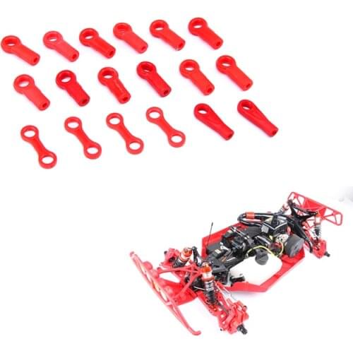 Rc Cars Nylon Pull Rod Ball Head Snap Linkage Sets For 1/5 Nitro 4WD Buggy Truck Toys Rovan LT LOSI 5IVE T 5T Parts Accessories