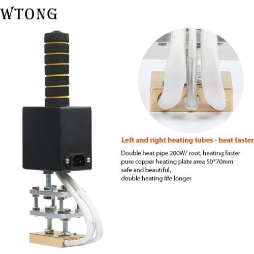 Handheld Logo Trademark Hot Stamping Machine Wood Cake Heat Impress Machine It Is Easy to Work
