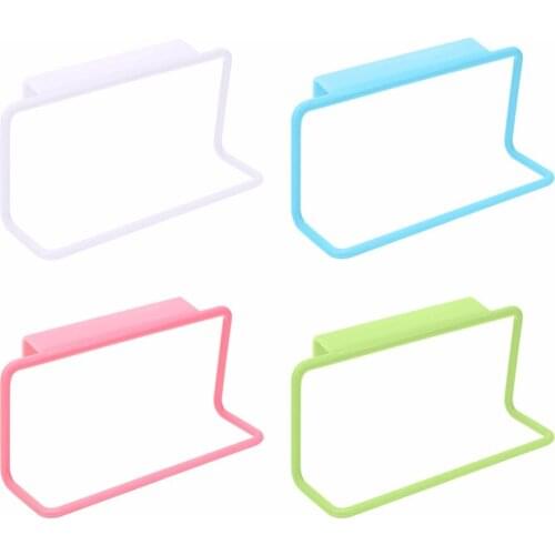 Towel Rack Hanging Holder Cupboard Kitchen Cabinet Bathroom Towel Rack Sponge Holder Wardrobe Cabinet Storage Racks for Bathroom