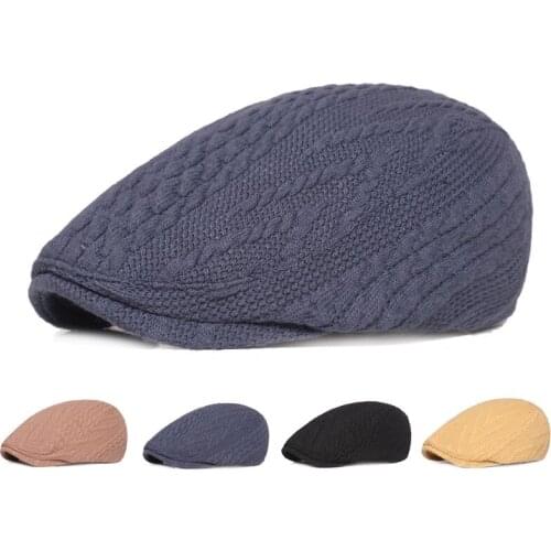 Winter Peaked Cap Berets Hat Golf Driving Sun Flat Cotton Gatsby Hat for Women Ivy Hat Golf Driving Sun Flat Newsboy Caps