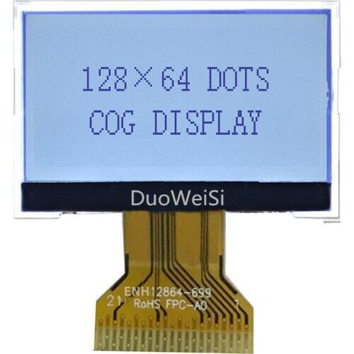 1.2 inch COG LCD module SPI serial screen 12864 LCD module for Walkie-talkie 1.2 inch display screen