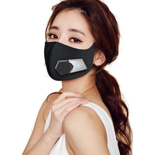 1 Set Face Cover Protective Intelligent Air Supply Mini Air Purifier Personal Smart Electric Air Face Cover for Cycling