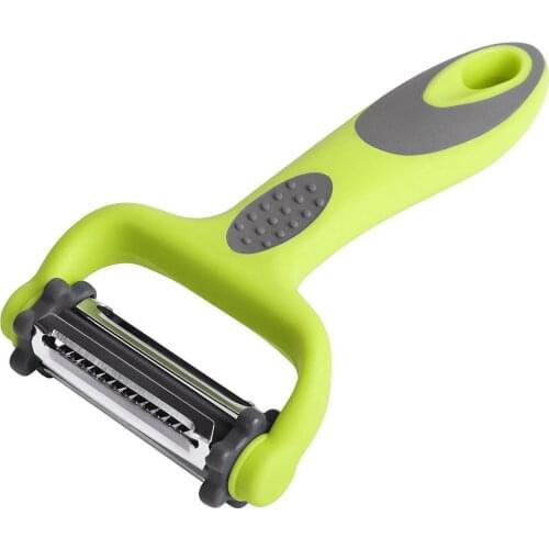 1PC 3 in 1 360 Degree Rotary Kitchen Tool Vegetable Fruit Potato Carrot Peeler Grater Turnip Cutter Slicer Melon Gadget OK 0784