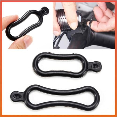 Silicone Rubber Band Ring Compact For Headlight Bicycle Headlamp Bike Light Torch Perfect for Cycling Size Ring 4pcs/2pcs