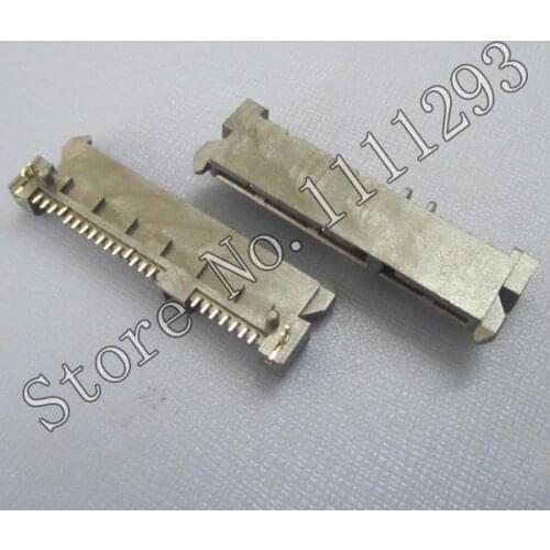 5pcs/lot SATA HDD Receptacle R/A SMD for Asus Dell HP Laptop etc SATA HDD Connector 22pin H5.2
