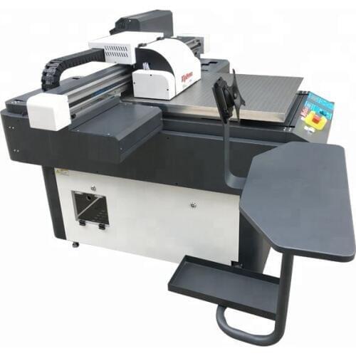 Automatic metal card ceramic inkjet uv led printer 6090