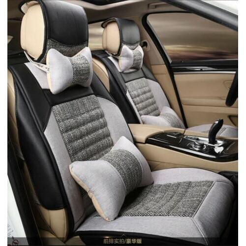 Car seat cushions linen for Haval h2 h3 h5 h6 h8 h9 m4 c30 c50 coolbear lifan 320 520 620 X60 Chery tiggo qq qq3 qq6 a1 x1 m1