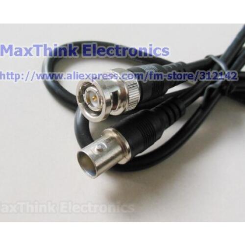 BNC Male To Female Extension Coaxial Video Cable Adapter For CCTV Camera ,1M , 2pcs , Free shipping
