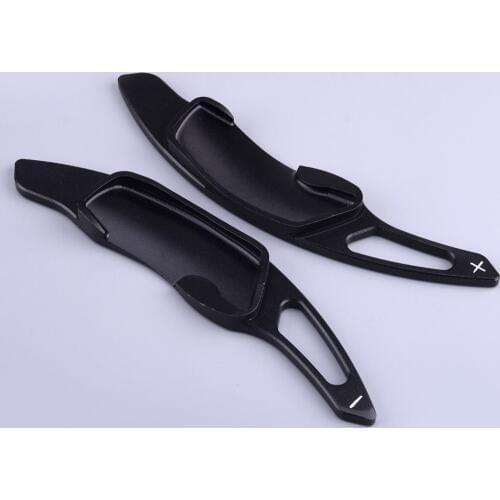 Black Aluminum Alloy Steering Wheel Shift Shifter Paddle Extension 18.3 cm Fit For Subaru Legacy Forester Brz XV Outback Impreza