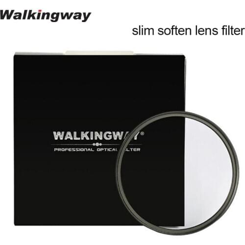 Walkingway Camera Filter Soft Focus Lens Filter 52/55/58/62/67/72/77/82mm Dreamy Hazy Diffuser for Digital DSLR Camera