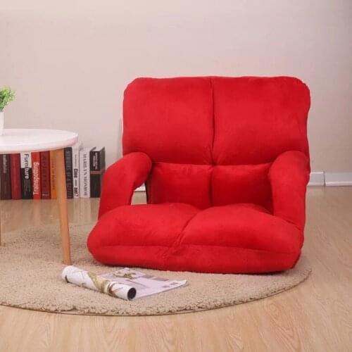 Creative Armrest sofa bedroom folding sofa chair lazy sofa bed chair balcony chair multifunctional Lounge tatami chair sofa