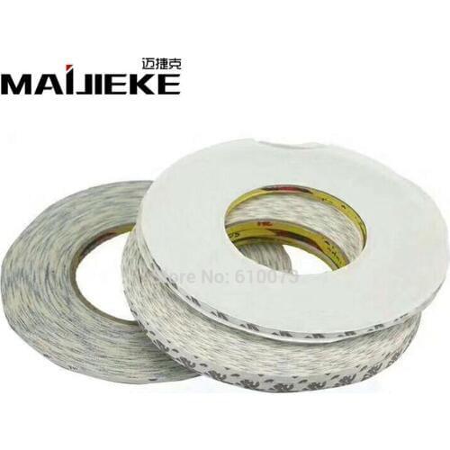 MAIJIEKE For Phone Tablet LCD Screen Glass Original 0.5mm 25M Strong Acrylic 3M Adhesive Red or White Film Double Side Tape