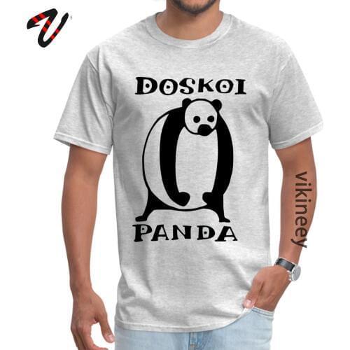 Summer Doskoi Panda Crazy Short Hot Wife Summer/Fall Tops Shirt Prevalent O-Neck Justin Bieber Sweatshirts Men T Shirts