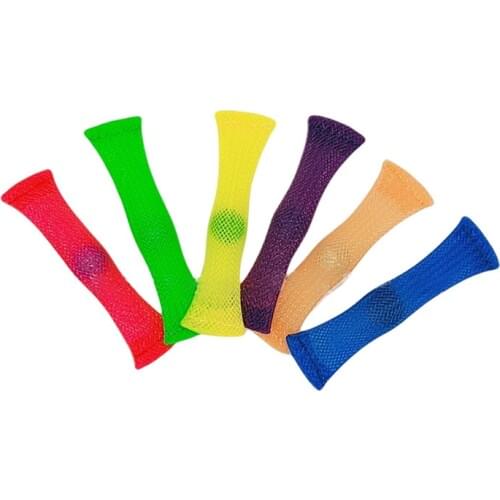 2021 New Sensory Toys Marbles Ball Autism ADHD Anxiety Therapy Toys Stress Relief Hand Fidget Toys Braided Mesh Easy Bend