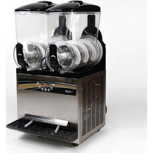 Commercial 2 Tank Slush Machine Sand Ice Machine Snow Mud Machine Smoothie Cold Drink Machine X-300