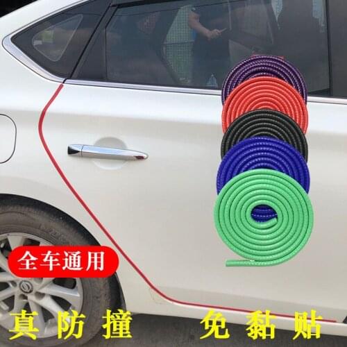 Wardrobe sliding door anti-collision protection strip bathroom accessories shock absorption seal strip wardrobe side Seal strip