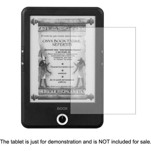 Clear LCD PET Shield Film Anti-Scratch Screen Protector Cover for ONYX BOOX T76ML Carta+ 6.8 inch Tablet Accessories