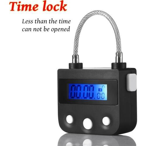 Sex Shop Electronic Time Lock,BDSM sex Bondage Fetish Handcuffs Mouth Gag Slave Chastity Switch Adult Games Sex Toys for Couples