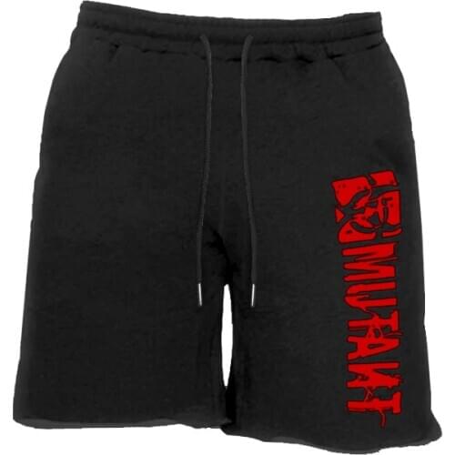 Large size mens fitness weight loss five pants New mens cotton training sports quick-drying breathable shorts