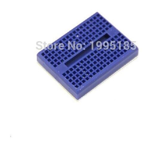 SYB-170 Mini BLUE Experiment Breadboard Color plate 35*47*8.5 MM
