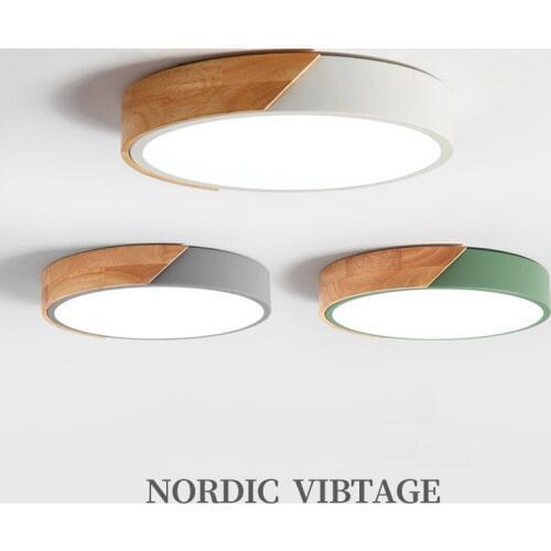 Ultra-thin LED 5cm Ceiling Light Modern Ceiling Lamp Surface Mount Flush Panel Remote Control Light for Restaurant Foyer Bedroom