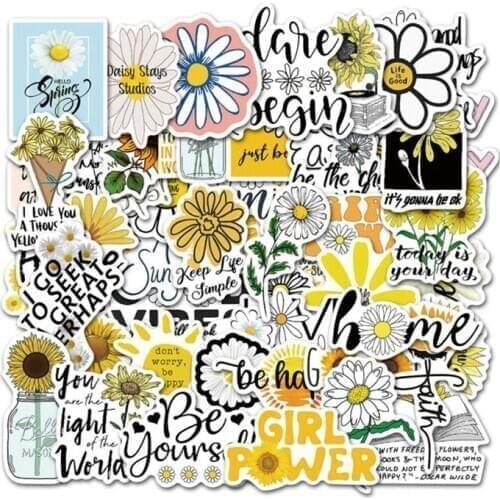 Inspirational Stickers for Hydro Flasks,50 PCS Motivational Stickers for Teens,Girls.Waterproof PVC Sticker for Laptop