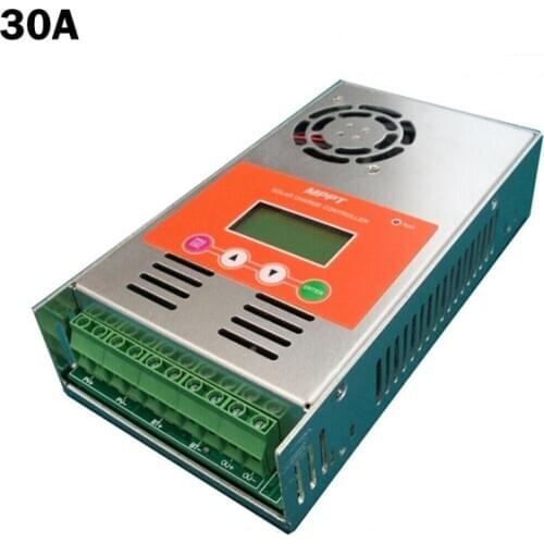 High Efficiency MPPT 30A 48V Solar Panel Battery Charge Controller Regulator 12V/24V/36V/48V DC 30A MPPT Solar Charger