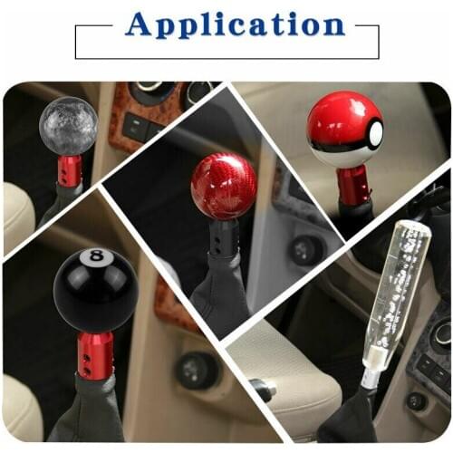 1PC Universal Aluminum Shift Knob Adapter for Non Threaded Gear Shifters 12x1.25mm