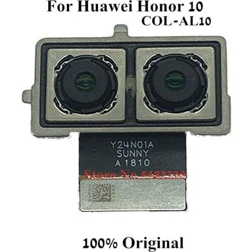 100% Original Back Camera For Huawei Honor 10 COL-AL10 Front Rear Camera Module Flex cable For Honor 10 COL-AL10 Back camera