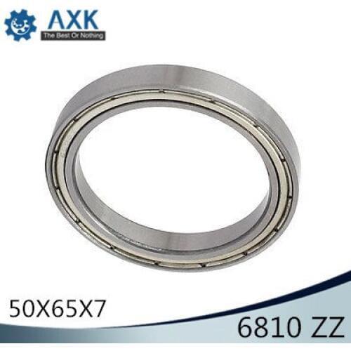6810ZZ Bearing ABEC-1 (10PCS) 50x65x7 mm Metric Thin Section 6810 ZZ Ball Bearings 6810Z 61810Z