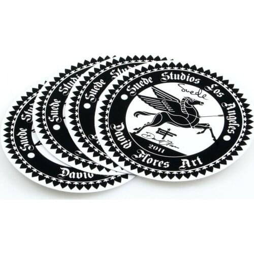 Free shipping Custom Full Colors Adhesive Sticker Type label sticker aluminium foil beer label Printing ---DH12339