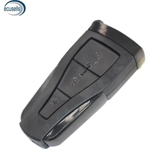 3 Buttons Replacement Blank Fob Key Case Remote Smart Key Shell for MG6