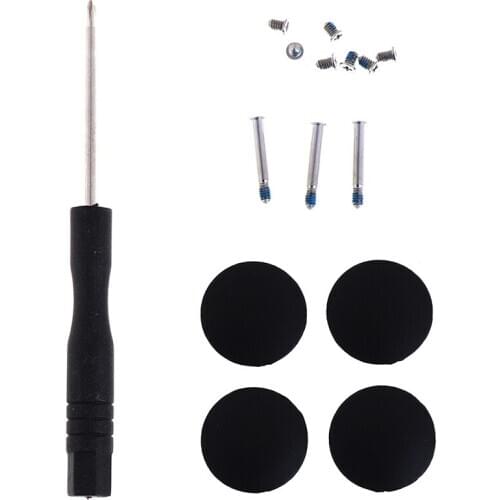 For Macbook Pro A1278 A1286 A1297 Rubber Feet Bottom With Screws Screwdriver