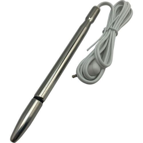 Electric wave physical shock therapy device stainless steel urethral catheter sound penis plug massager electro sex toys