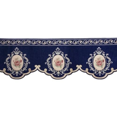 35cm Wide Europe Short Curtain Fabrics Lace Trim Ribbon DIY Valance Stage Bedroom Living Room Decor Curtain Accessories