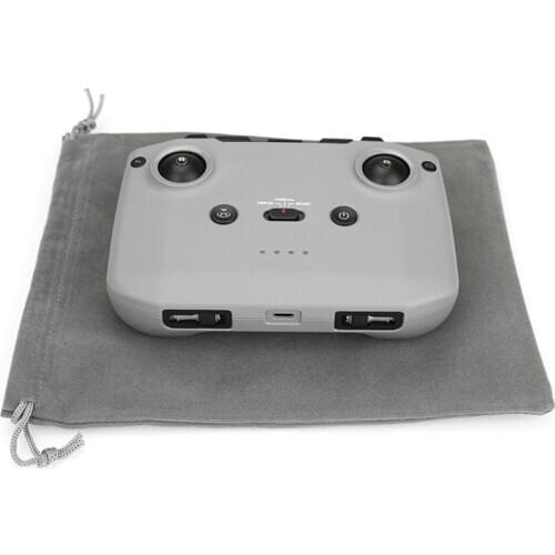 Drawstring Flannelette Protective Bag for DJI Mavic Air 2 Drone Remote Control Accessories Travel Storage Bag Carrying Case