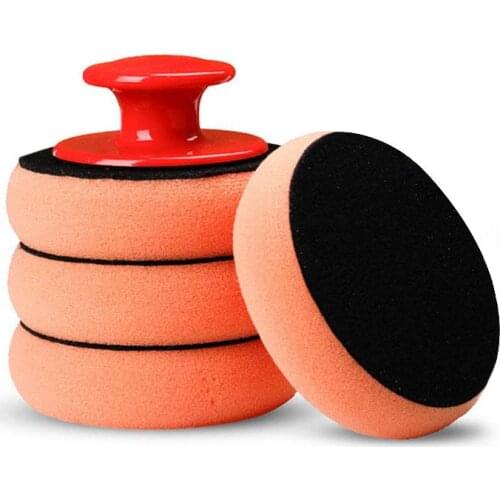 Auto Polishing Sponge Durable Dual-Purpose Auto Cleaning And Polishing Pad Manual Home Cleaning Tool Wash Wax Polish Pad Manual