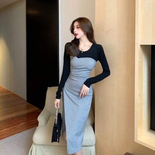 Модные платья в клетку MAKEACE China At AliExpress