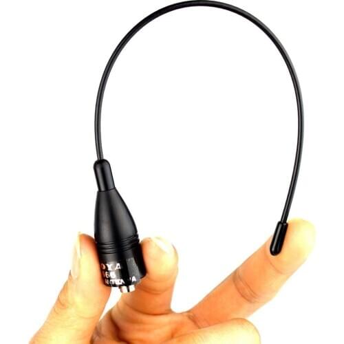 Oppxun NAGOYA NA-666 SMA-F Soft Antenna VHF+UHF 50W for Radio BAOFENG Kenwood RETEVIS