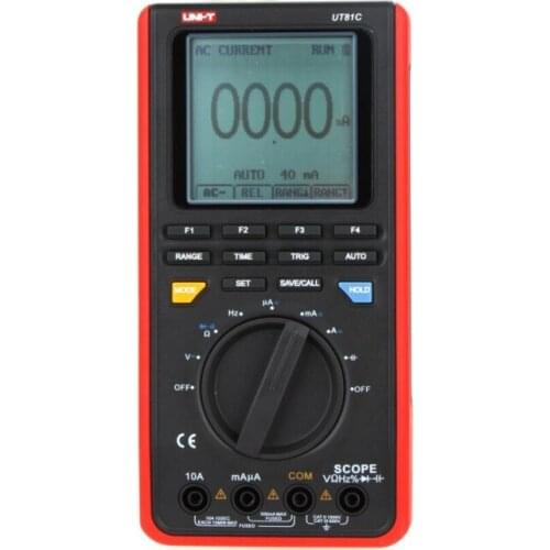 UT81C Handheld Digital Scope Multimeter AC DC Resistance Frequency Meter 1000V Current 10A