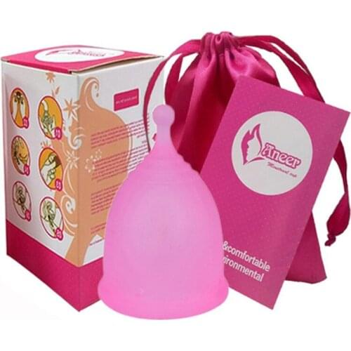 Silicone Menstrual Cup Feminine Hygiene Lady Period Cup Women Cup Coletor Menstrual Copa Menstrual De Silicona Medica