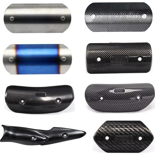 Motorcycle exhaust Muffler Mid Protector cover for honda cb 500 suzuki djebel yamaha fazer fz6 suzuki gs 500 ktm 1190 adventure