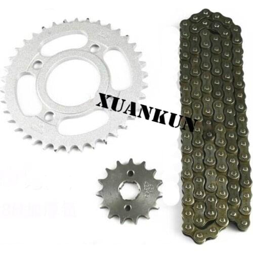 XUANKUN Motorcycle Chain WY125-A Chain Big Chain Pinion Chain