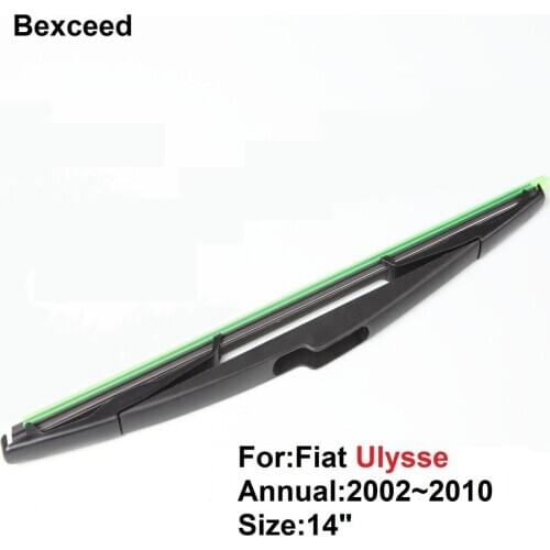 Rear Wiper Blade for Fiat Ulysse Bexceed of Car Windshield 14"/350MM (only Blade) 2002 2003 2004 2005 2006 2007 2008 2009 2010
