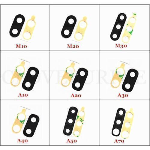 100x Back Rear Camera Glass Lens Cover with Adhesive Sticker For Samsung Galaxy A10 A20 A30 A40 A50 A70 M10 M20 M30