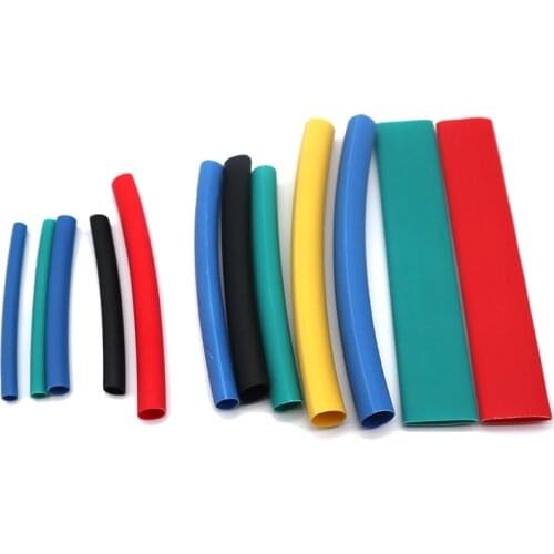 102pcs Heat Shrink Tube Assorted kit Polyolefin Insulation Heat Shrinkable Sleeving Wire Cable 3:1 Shrinking Sleeving Tubing