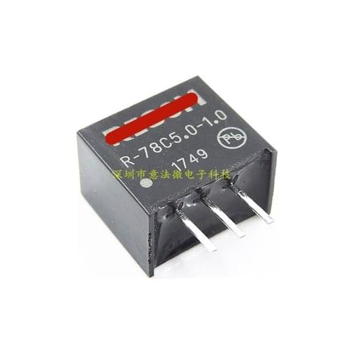 5pcs New original R-78C5.0-1.0 DC/DC 1.0 AMP SIP3 Single Output power module