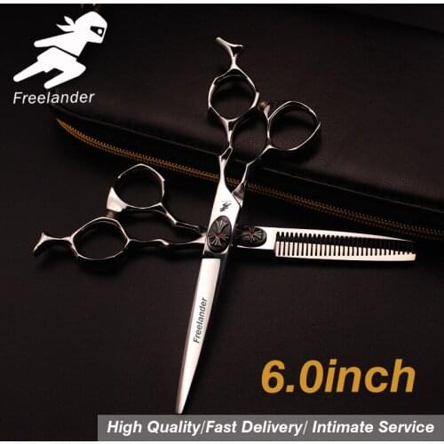 6INCH Hair Scissors 6 inch JP440C Stainless Steel Proffessional Haircutting Scissor